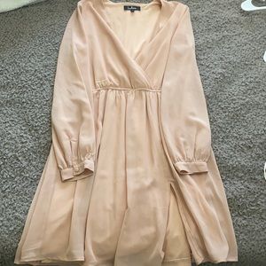 Blush pink Lulus dress